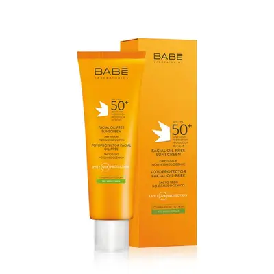 Babe Facial Oil-Free Sunscreen SPF 50 50ml